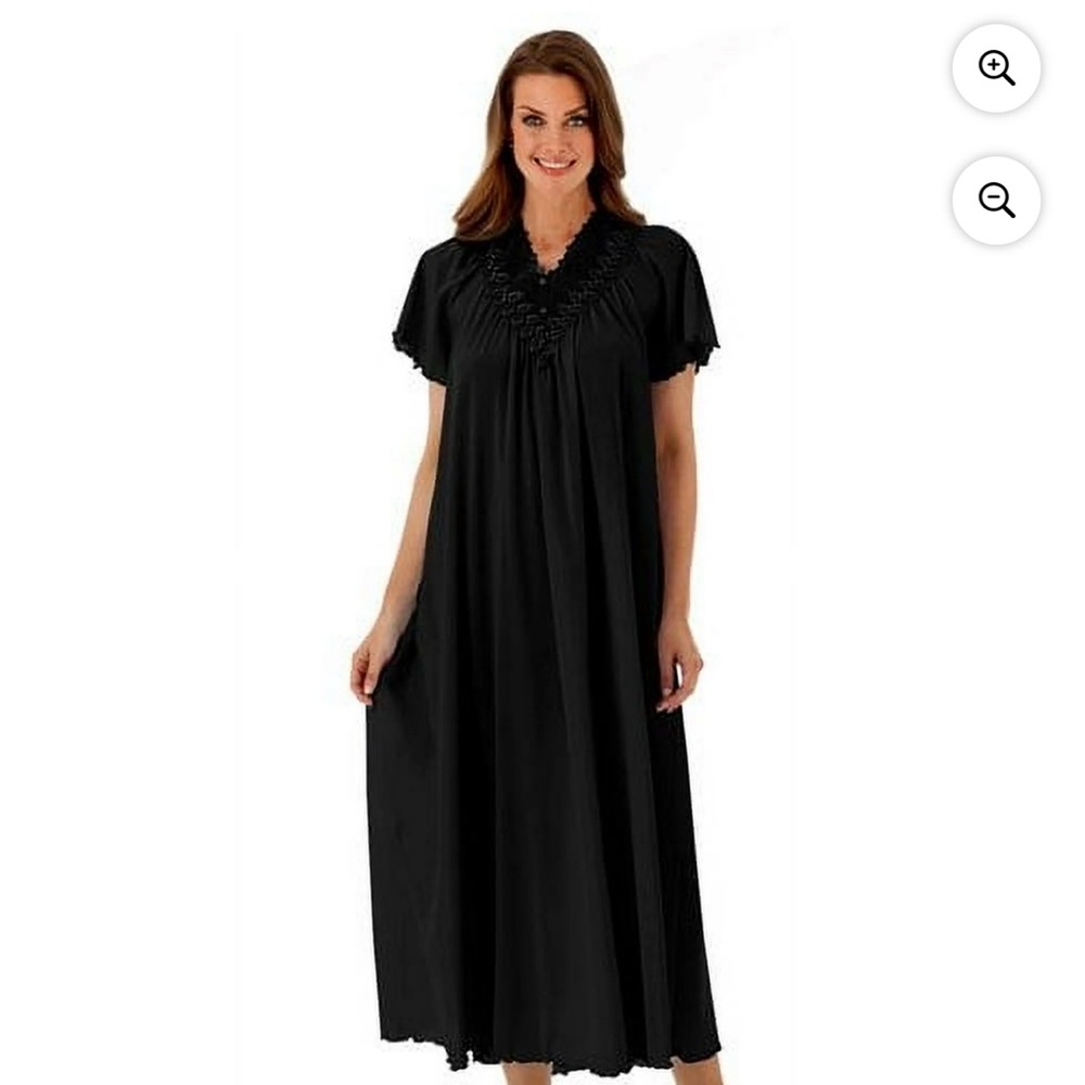 Shadowline Beloved 53 Inch Flutter Sleeve Gown‎